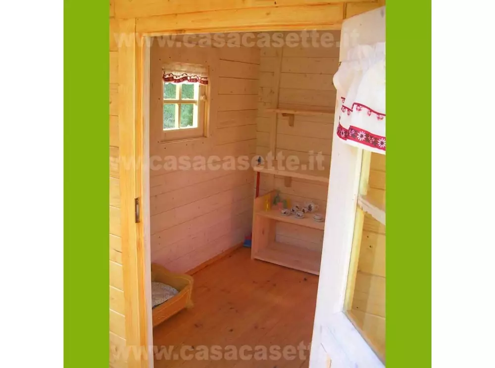 Casetta per bambini 182x254 in legno